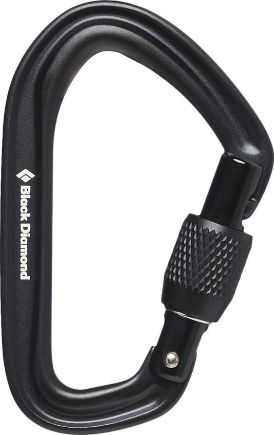 Hotforge Screwgate Carabiner - Black 1
