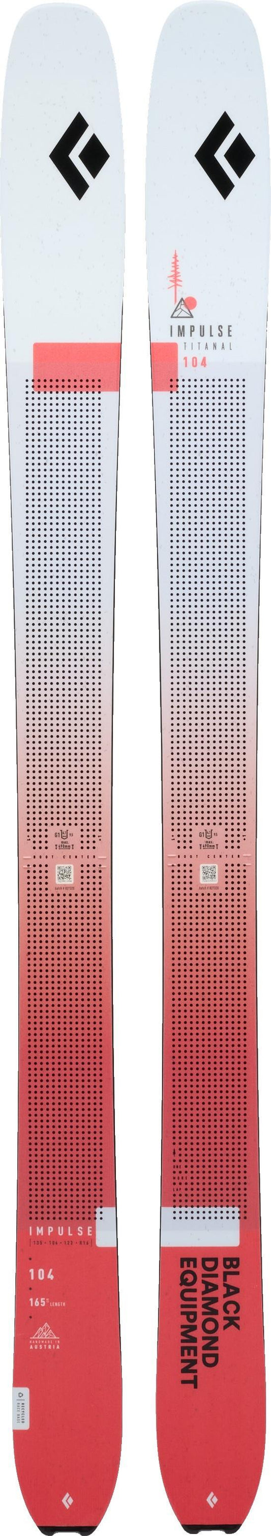 Impulse Ti 104 Skis - Womens - fog blue 1