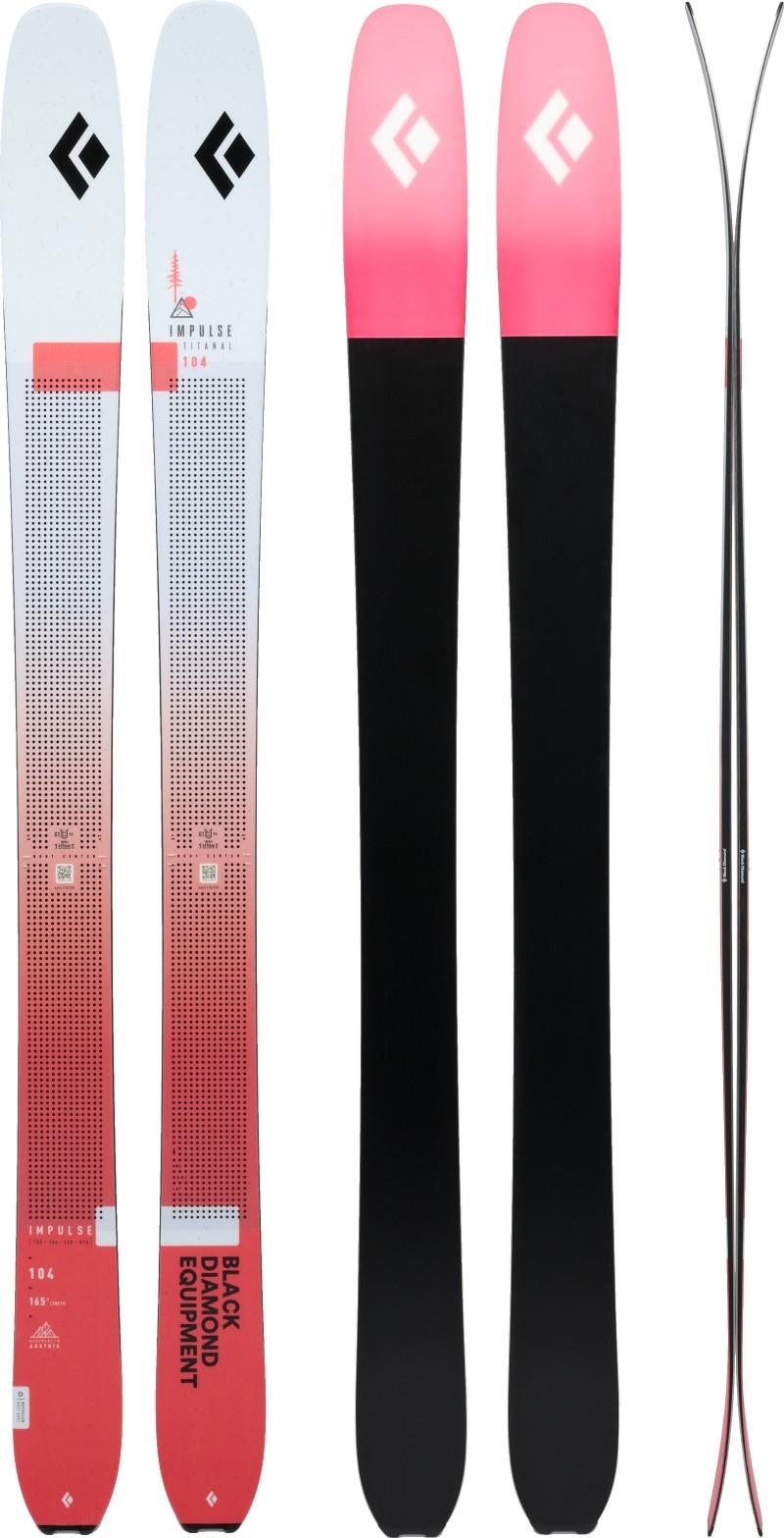 Impulse Ti 104 Skis - Womens - fog blue 1