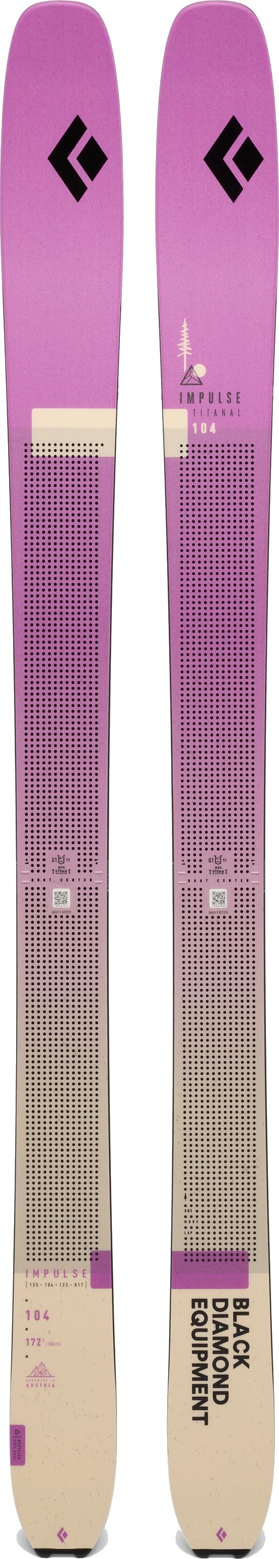 Impulse Ti 104 Skis - piton purple 1