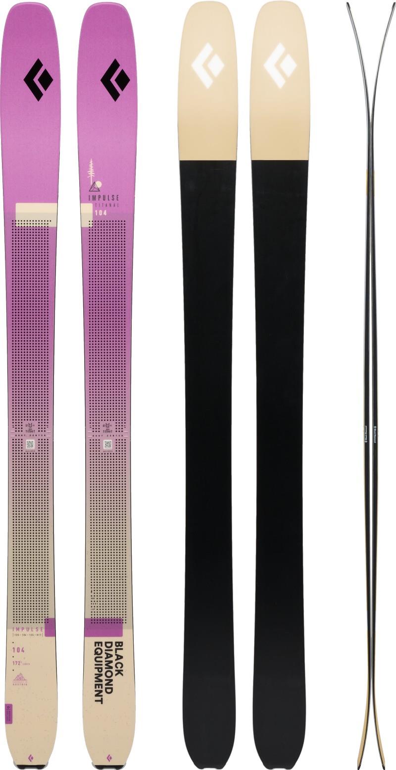 Impulse Ti 104 Skis - piton purple 1