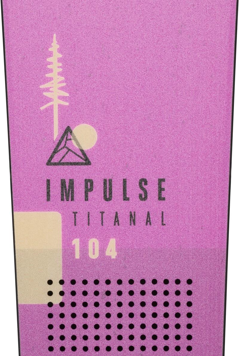 Impulse Ti 104 Skis - piton purple 1