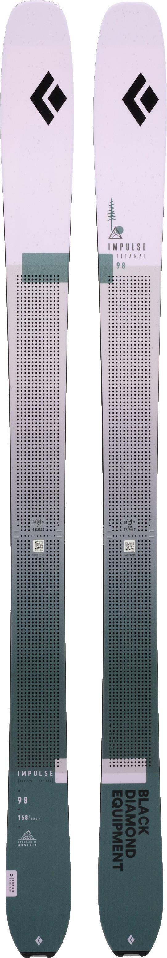 Impulse Ti 98 Skis - Womens - lilac 1