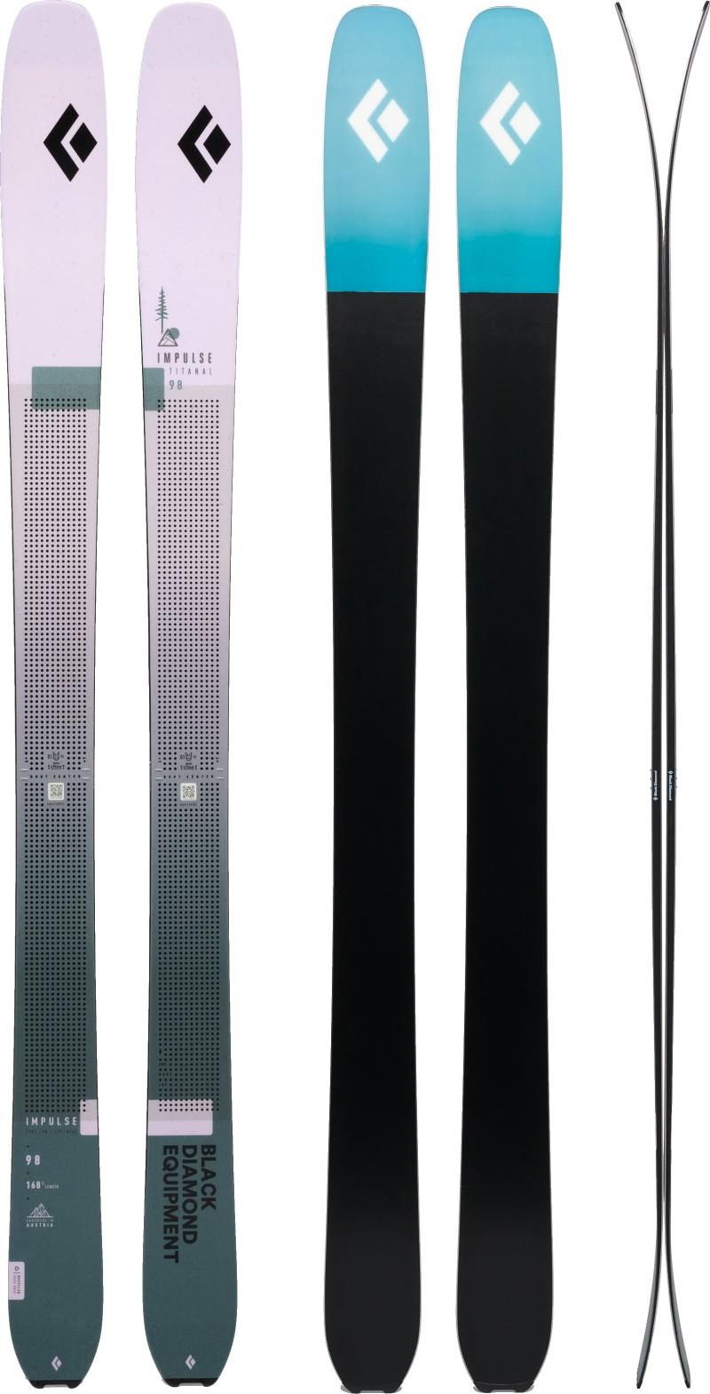 Impulse Ti 98 Skis - Womens - lilac 1