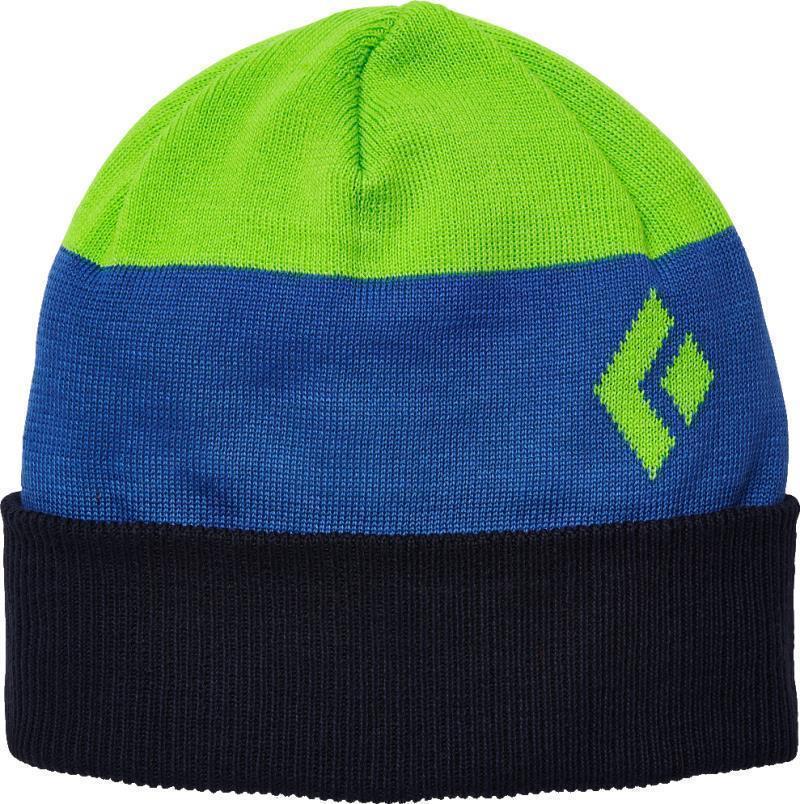 Levels Beanie - Kingfisher / Lime Green 1