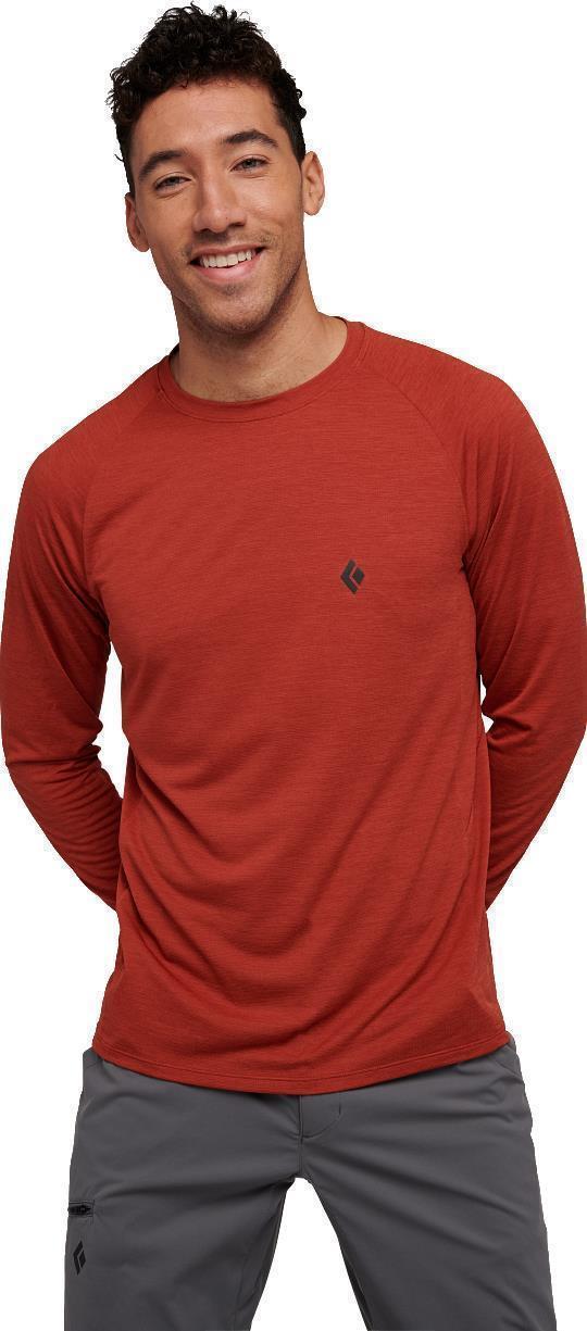 Lightwire LS Tech Tee - Mens - Red Rock 2