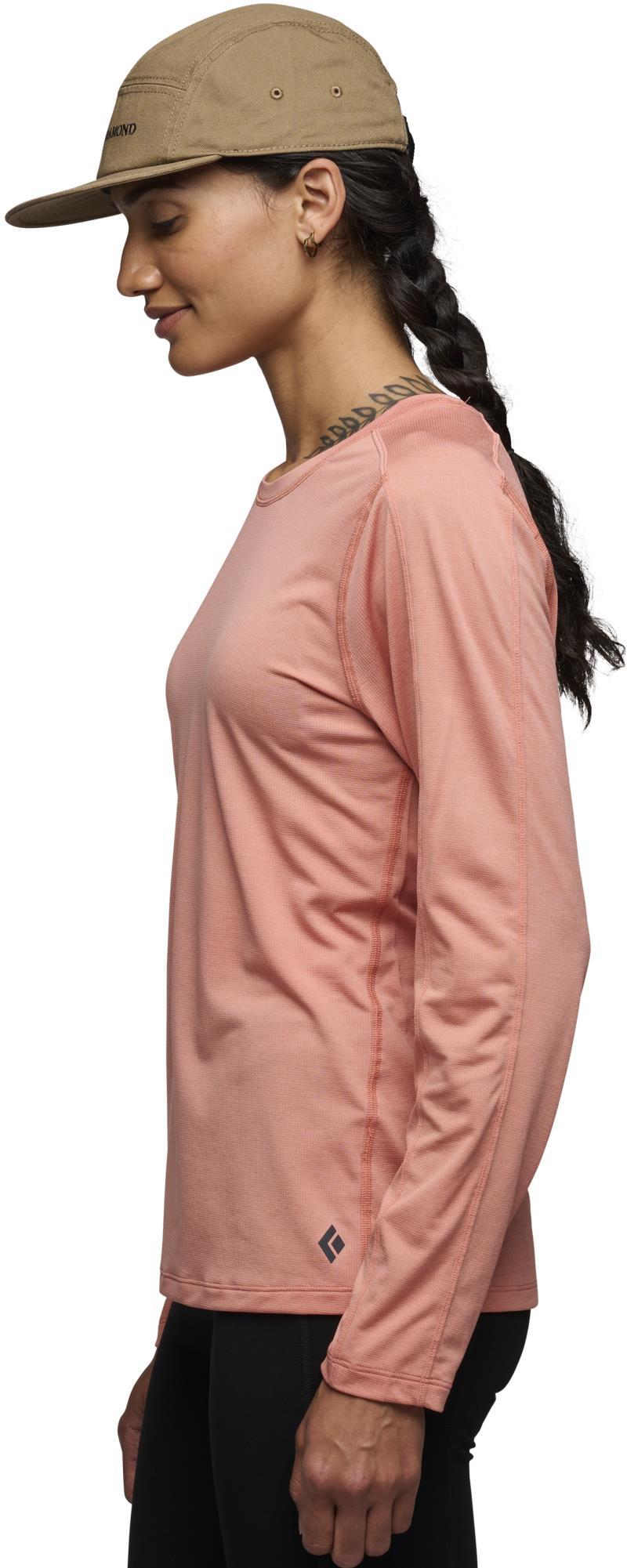 Lightwire LS Tech Tee - Womens - himalayan salt 1