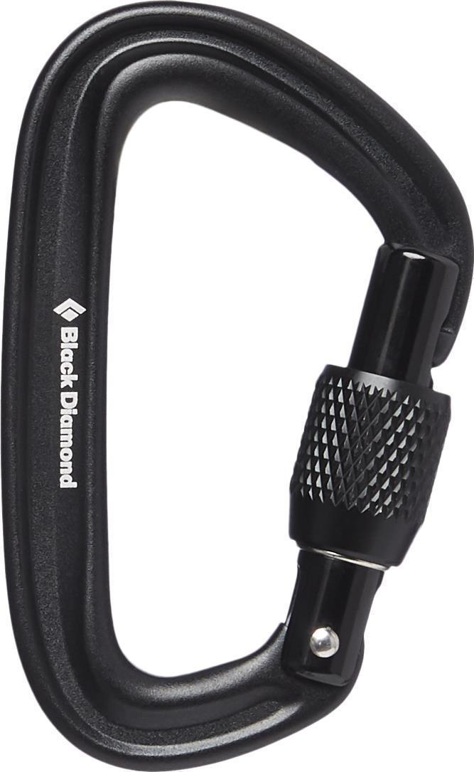 Liteforge Screwgate Carabiner - Black 1