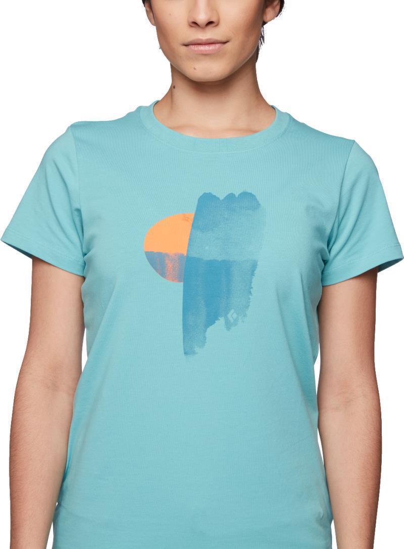 Luminary SS Tee - Womens - coastal blue 1