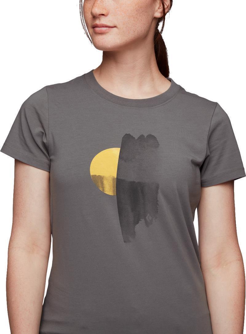 Luminary SS Tee - Womens - steel grey 1