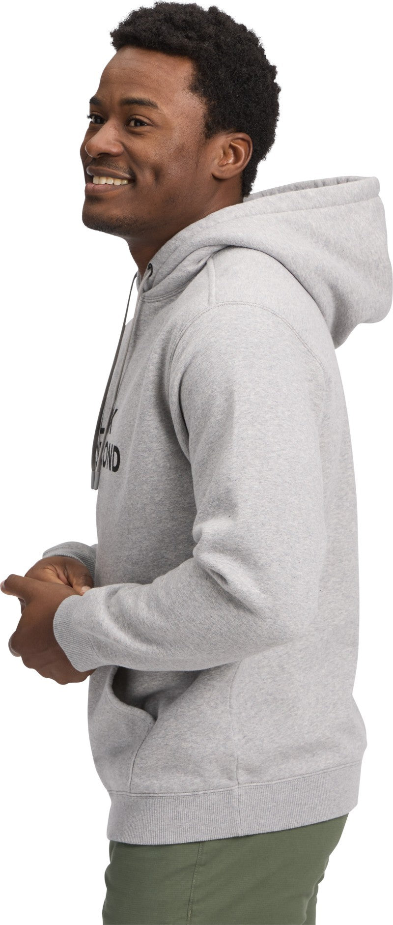 Mini Stacked Pullover Hoody - Mens - nickel heather 1