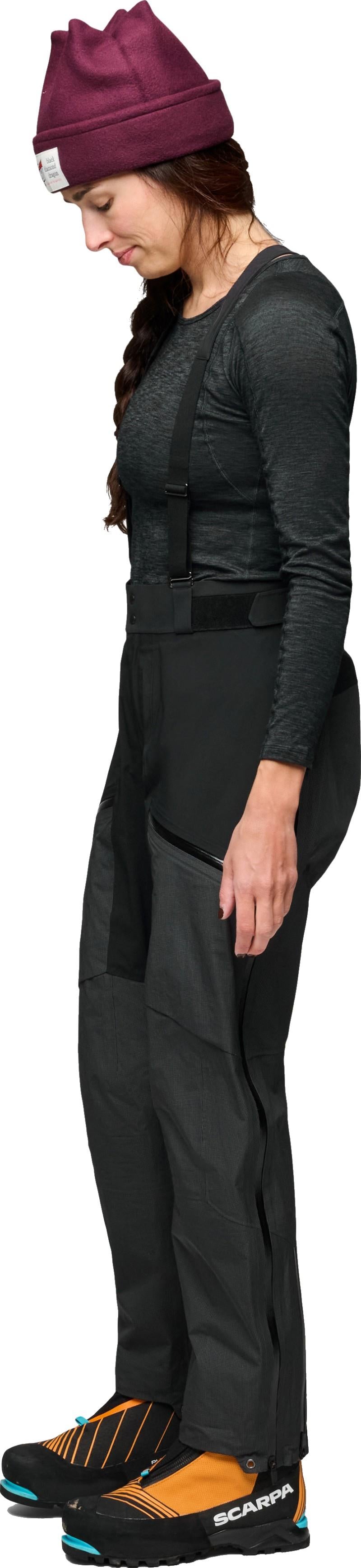 Mission Alpine Shell Pants - Womens - black 1