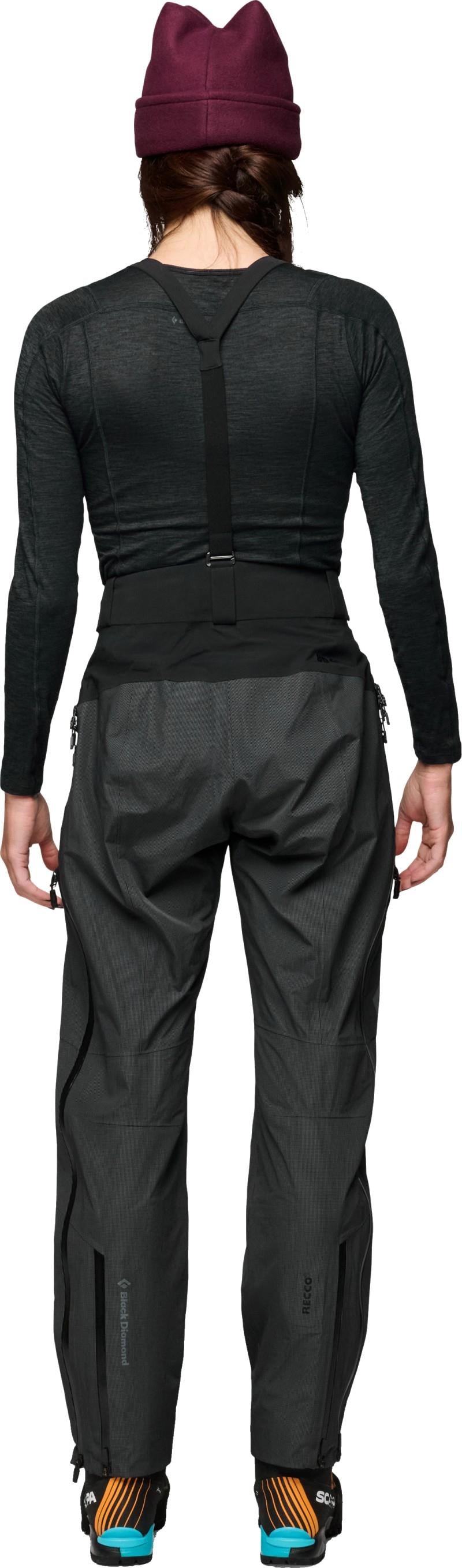 Mission Alpine Shell Pants - Womens - black 1