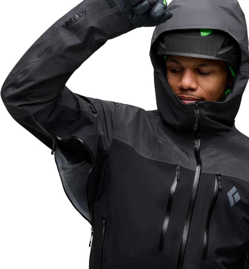 Mission Alpine Shell - Mens - black 1