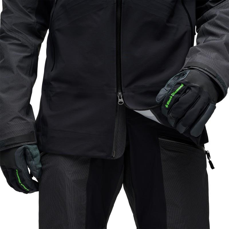 Mission Alpine Shell - Mens - black 1