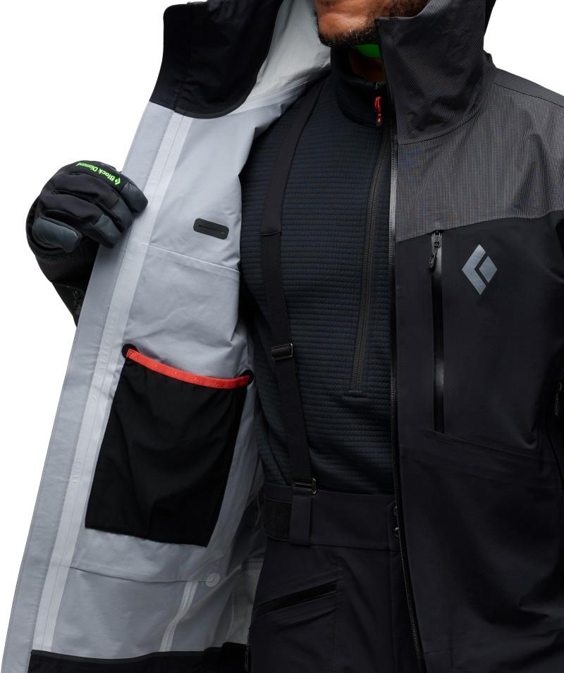 Mission Alpine Shell - Mens - black 1