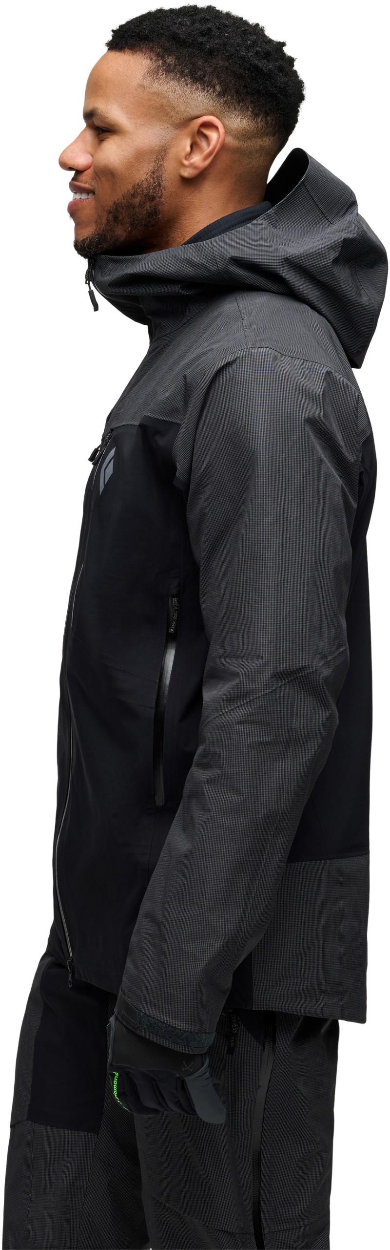 Mission Alpine Shell - Mens - black 1