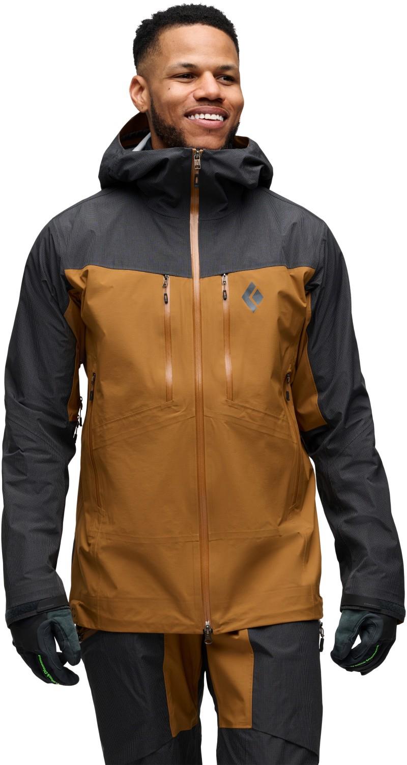 Mission Alpine Shell - Mens - black / rye 1