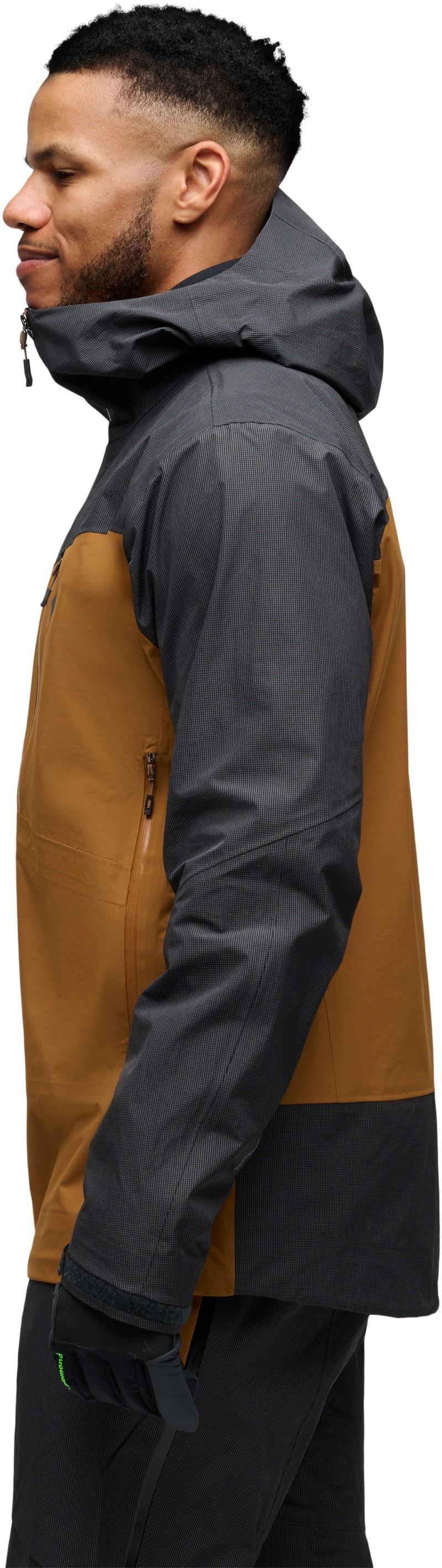Mission Alpine Shell - Mens - black / rye 1
