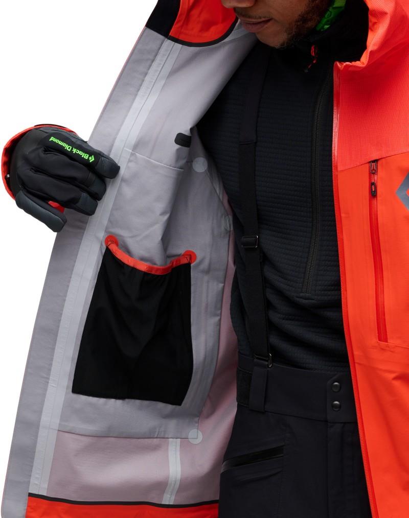 Mission Alpine Shell - Mens - octane 1