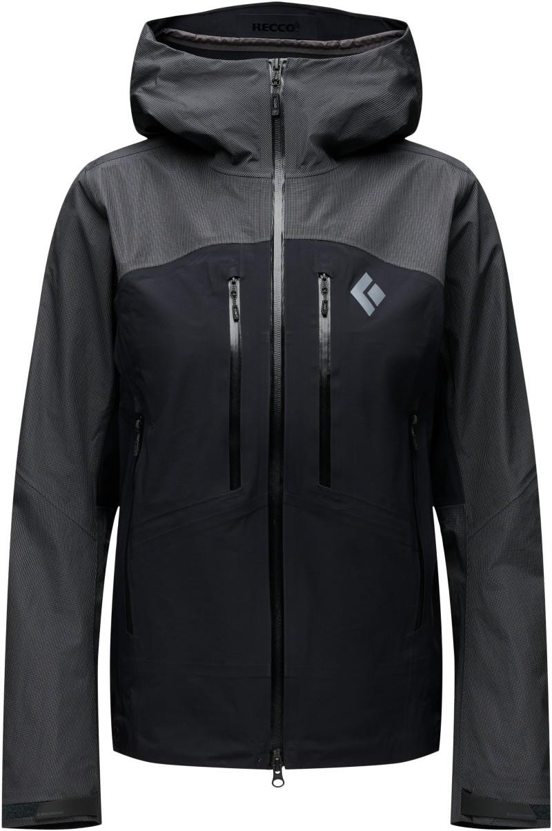 Mission Alpine Shell - Womens - black 1