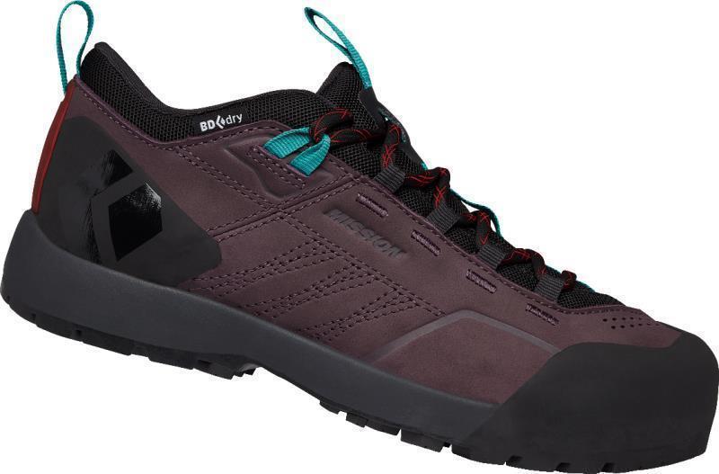 Mission Leather Low WP - Womens - Mulberry / Black 1