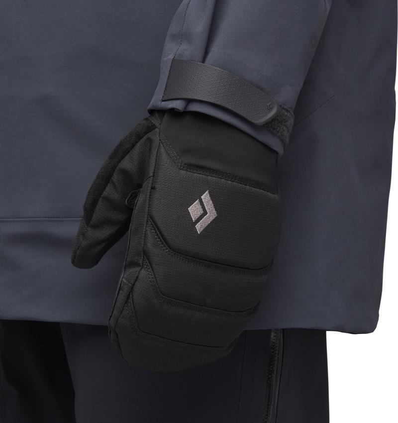 Mission MX Mitts - Womens - Black 2