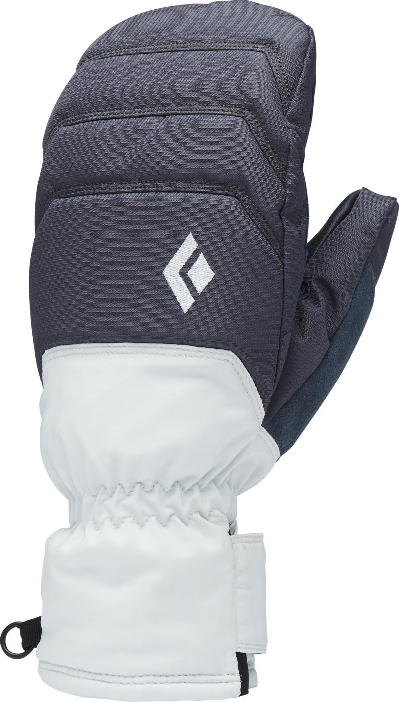 Mission MX Mitts - Womens - Charcoal / Belay Blue 2
