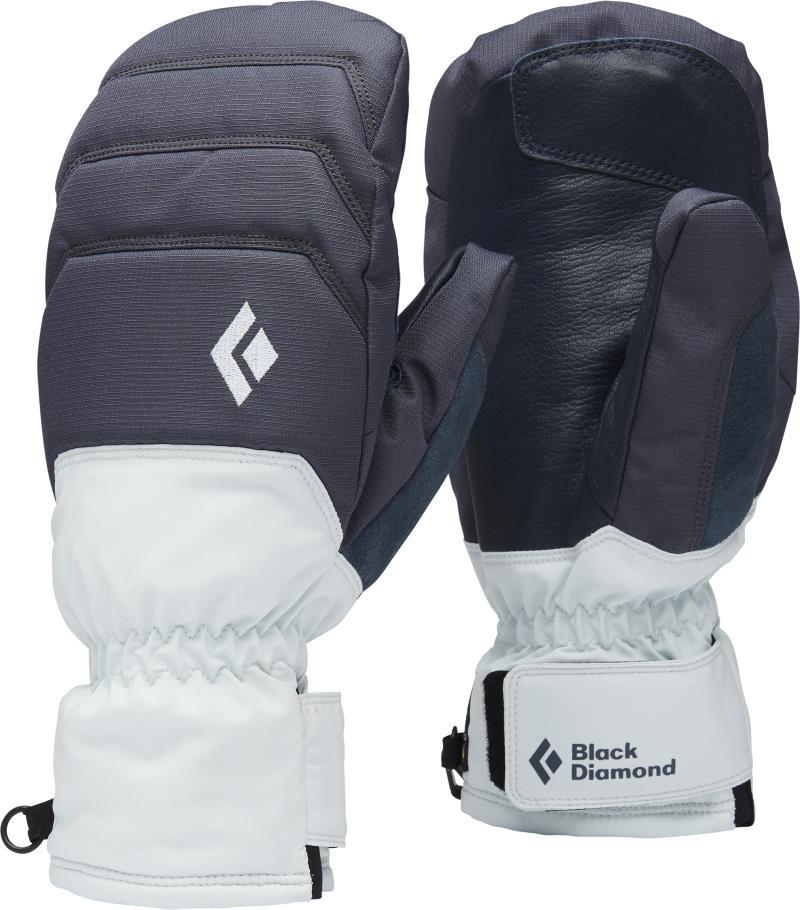 Mission MX Mitts - Womens - charcoal / belay blue 1