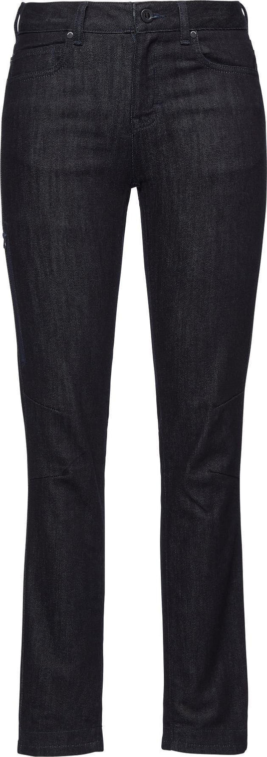 Mission Wool Denim Pants - Womens - Dark Indigo Rinse 1