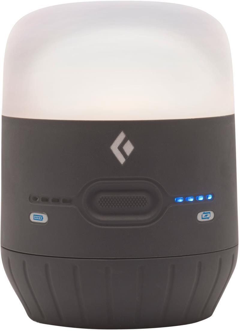 Moji Charging Station Lantern - 250-Lumens - Graphite 1