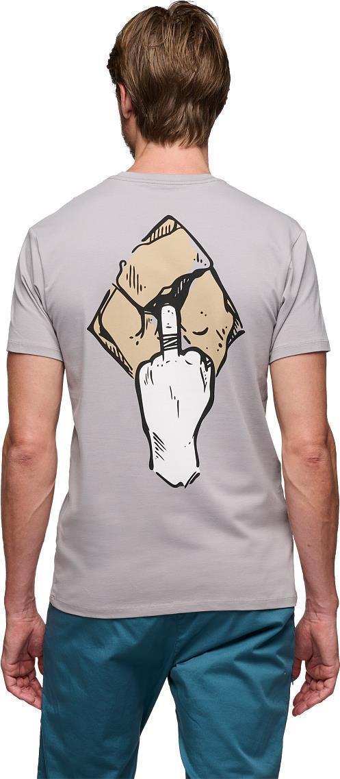 Mono Pocket SS Tee - Mens - pewter 1