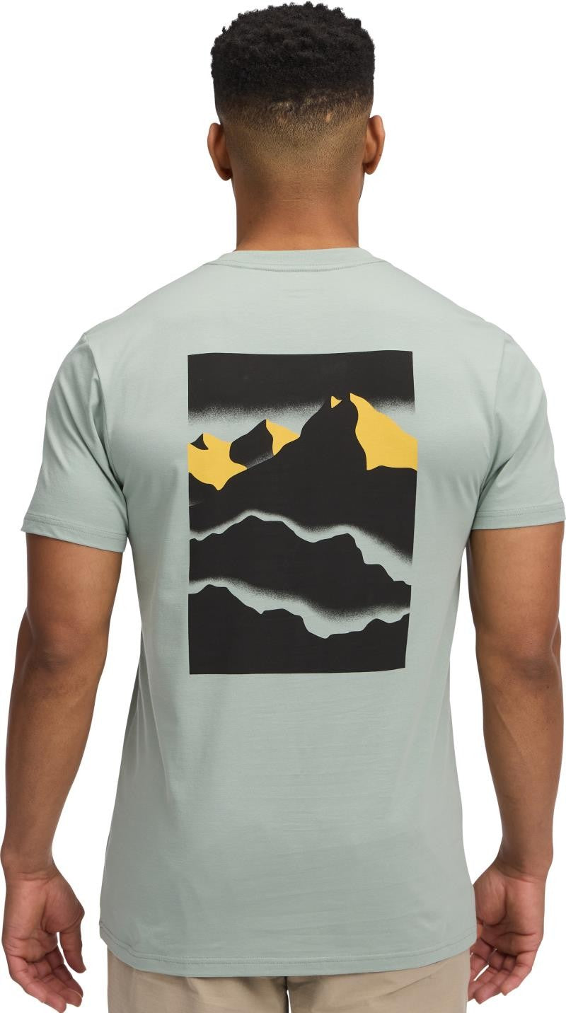 Mountainscape SS Tee - Mens - agave 1