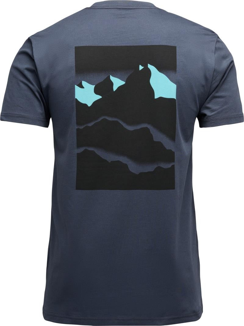 Mountainscape SS Tee - Mens - charcoal 1