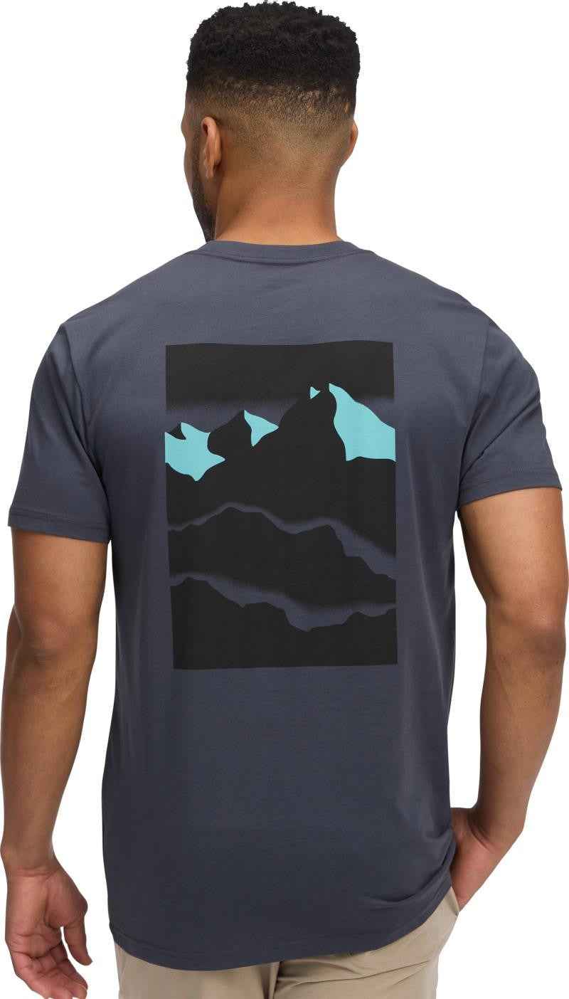 Mountainscape SS Tee - Mens - charcoal 1