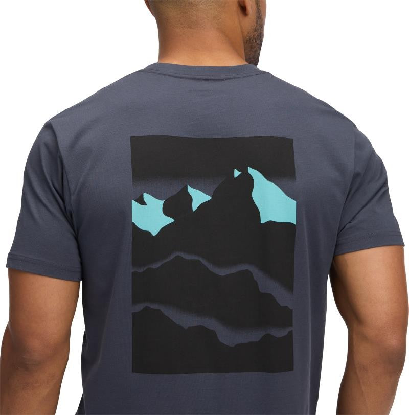 Mountainscape SS Tee - Mens - charcoal 1