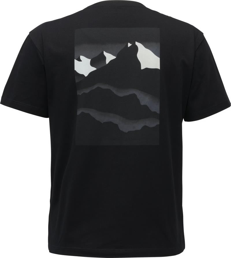 Mountainscape SS Tee - Womens - black 1