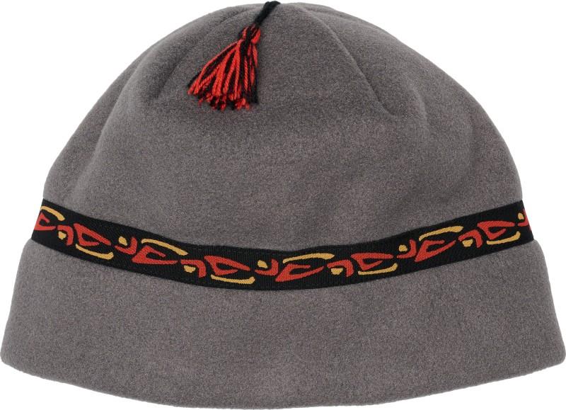 Nordic Fleece Tassel Beanie - steel grey 1