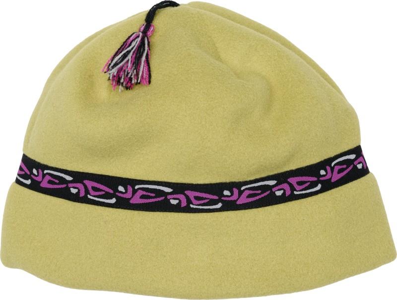 Nordic Fleece Tassel Beanie - sulphur 1