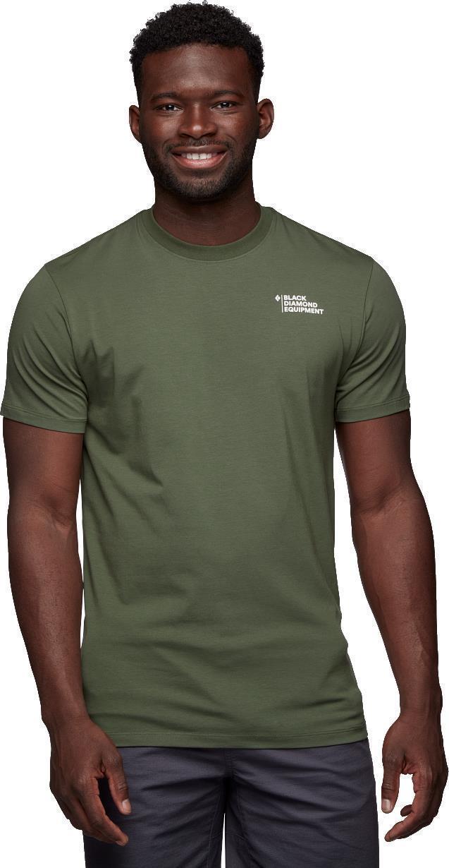 Peaks SS Tee - Mens - tundra 1