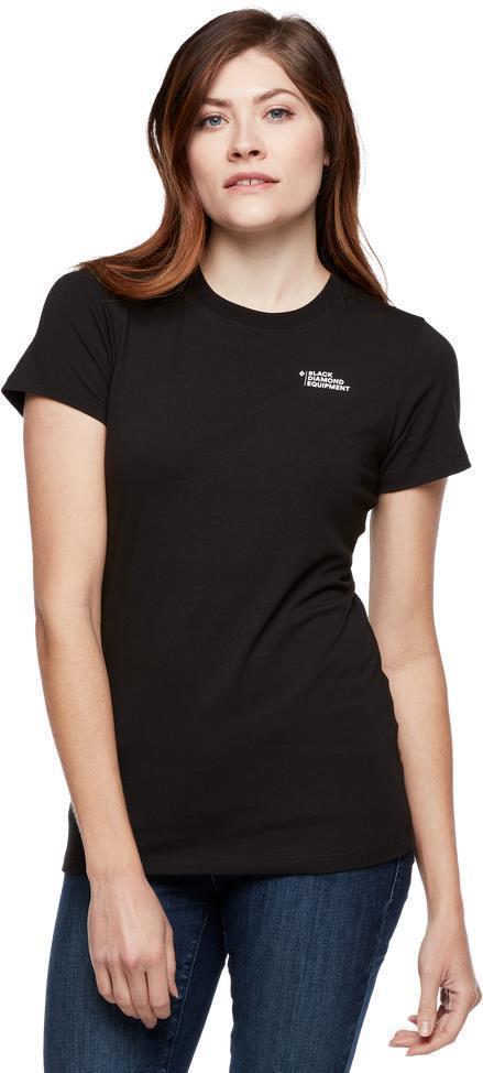 Peaks SS Tee - Womens - Black 1