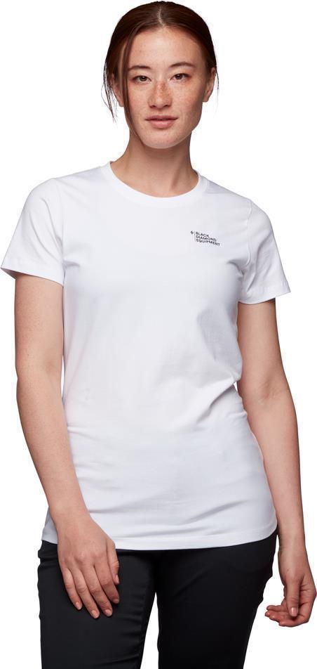 Peaks SS Tee - Womens - White 2