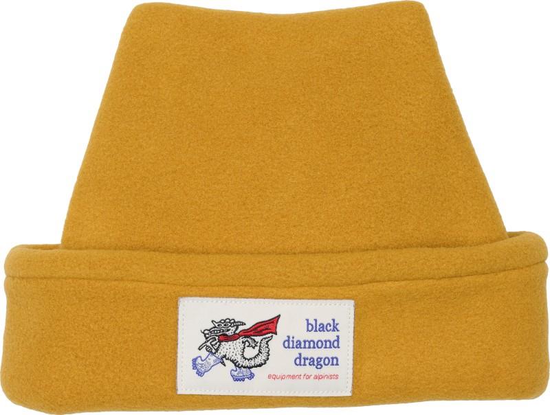 Pointed Fleece Beanie - amber 1