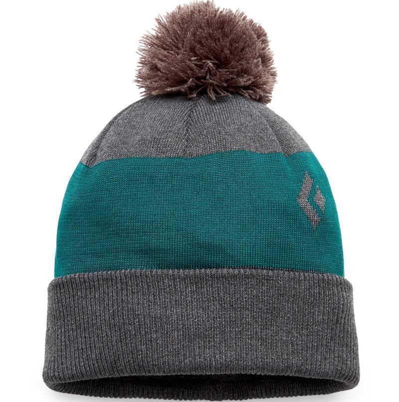 Pom Beanie - Carbon / Sea Pine 1
