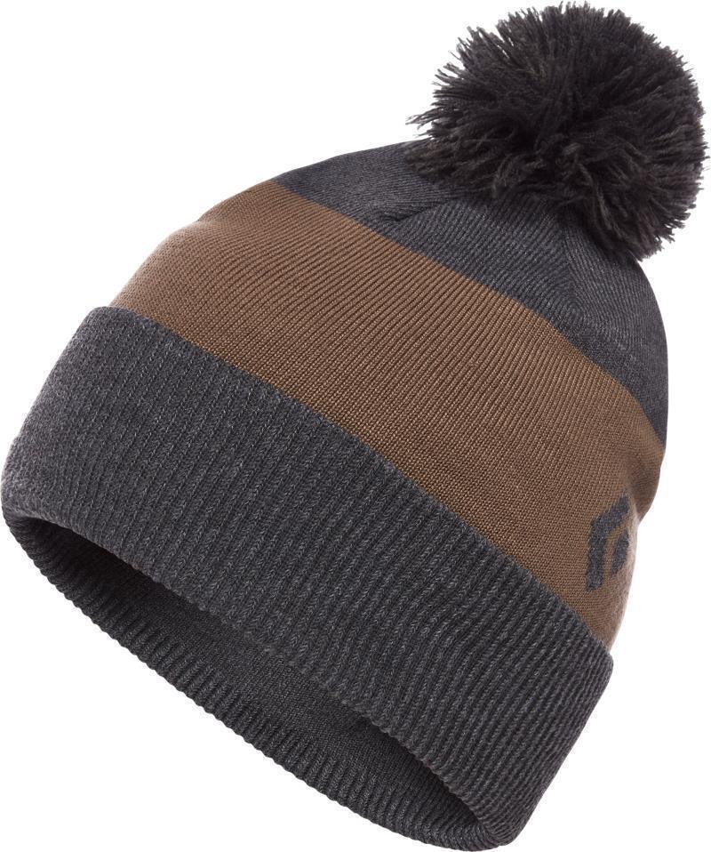 Pom Beanie - Smoke / Walnut 1