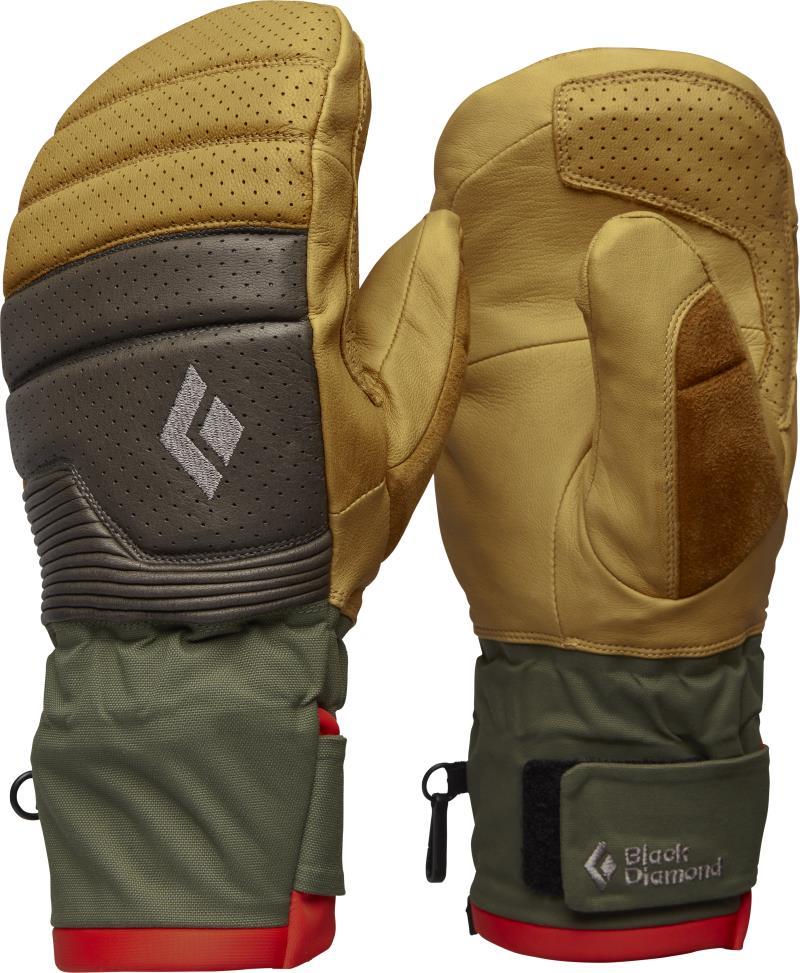 Progression Mitts - Mens - Beeswax / Walnut 1
