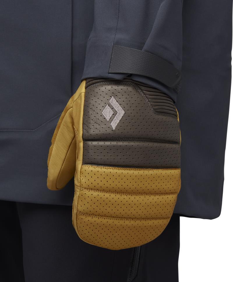 Progression Mitts - Mens - Beeswax / Walnut 2