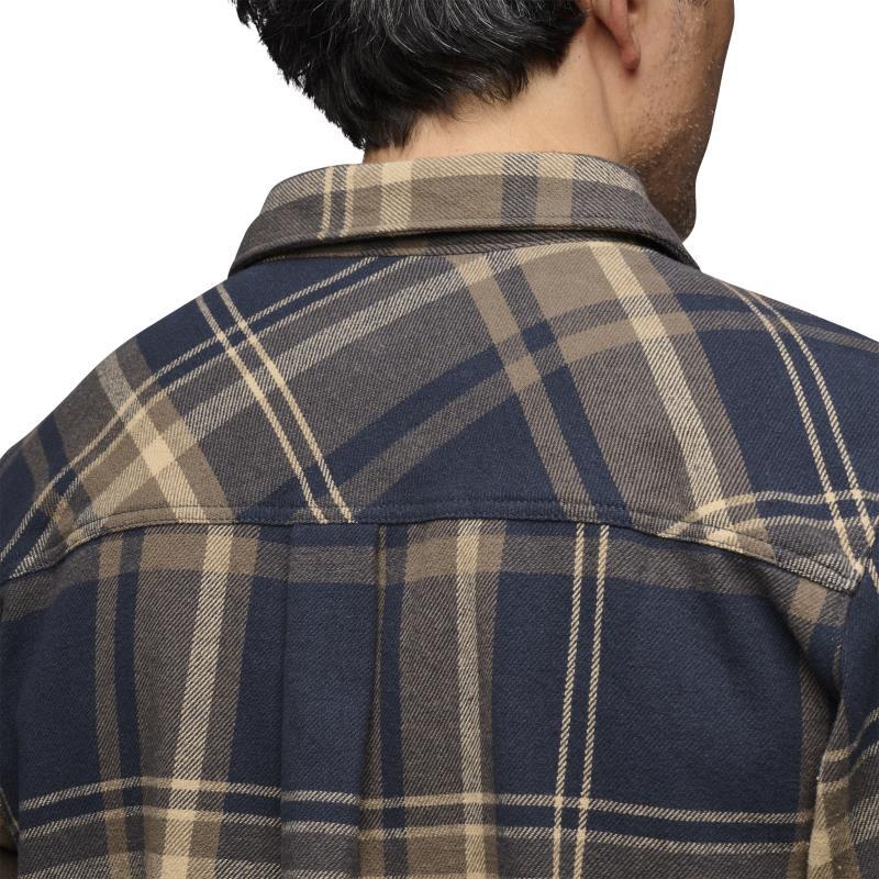 Project Flannel - Mens - Charcoal / Walnut Plaid 6