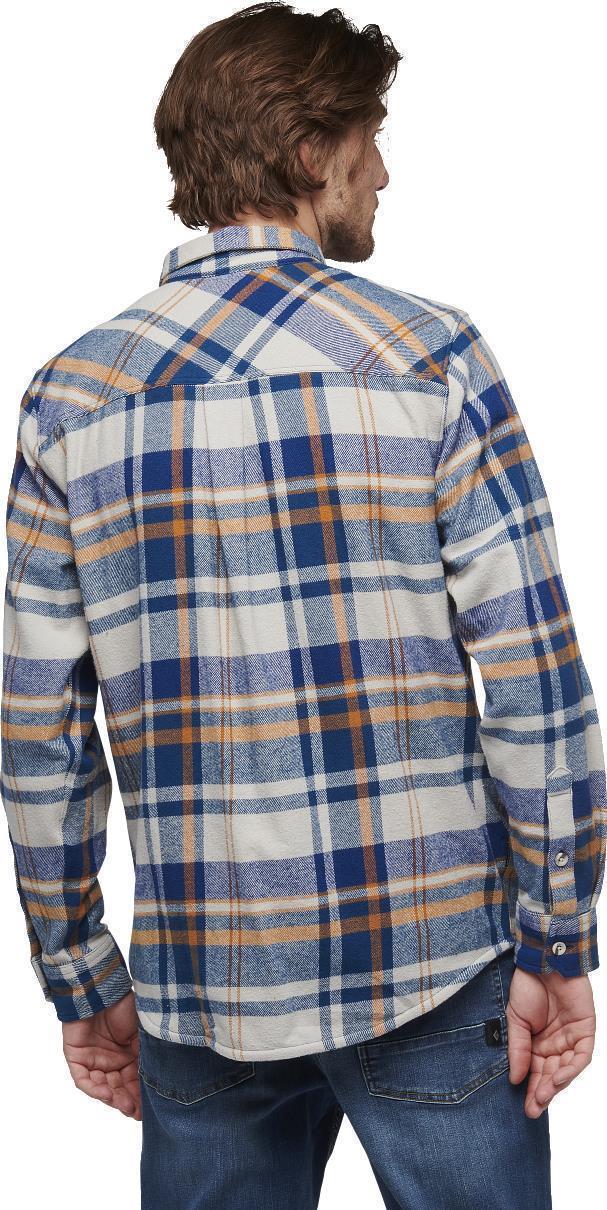 Project Flannel - Mens - Pewter / Indigo Plaid 4