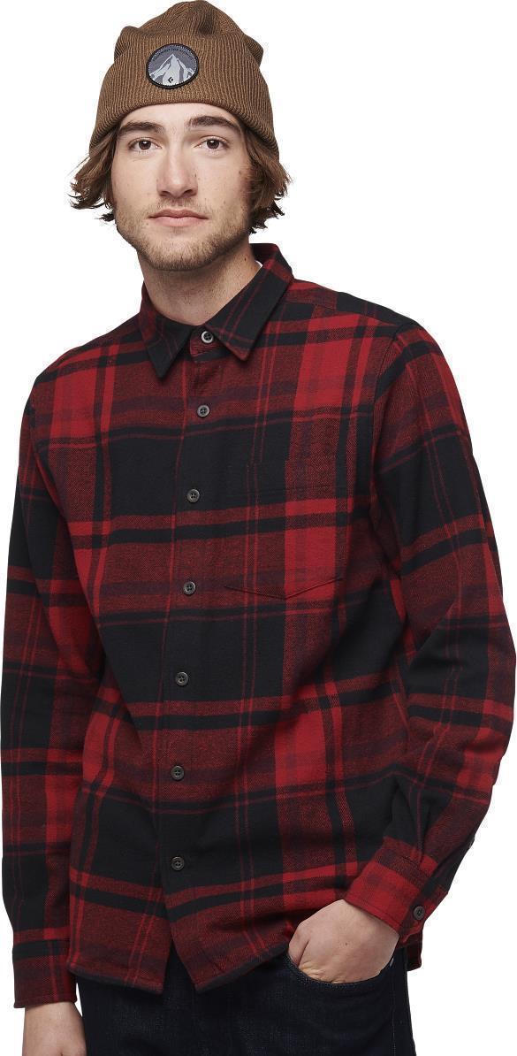 Project Flannel - Mens - Red Rock / Black Plaid 2